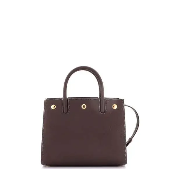 Burberry Title Top Handle Bag Leather #247519B73B - Picture 3 of 8